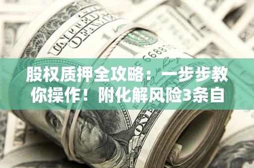 北京股权质押全攻略：一步步教你操作！附化解风险3条自救法则