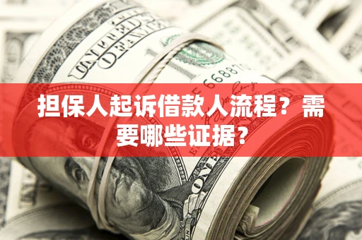 北京担保人起诉借款人流程?需要哪些证据? 北京担保人起诉借款人流程?需要哪些证据?