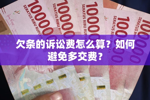 北京欠条的诉讼费怎么算？如何避免多交费？