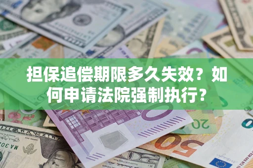 北京担保追偿期限多久失效？如何申请法院强制执行？