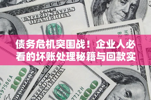 北京债务危机突围战！企业人必看的坏账处理秘籍与回款实战指南